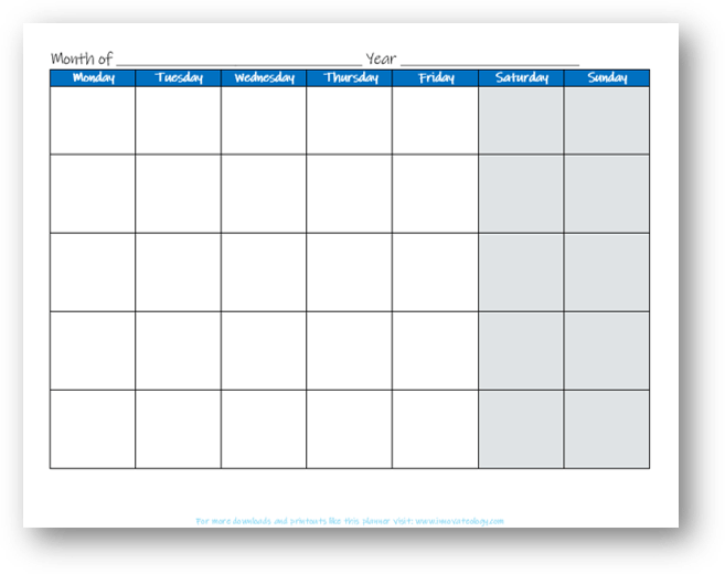 monthly weekly planner for host parents and au pairs innovate your life with mary michael