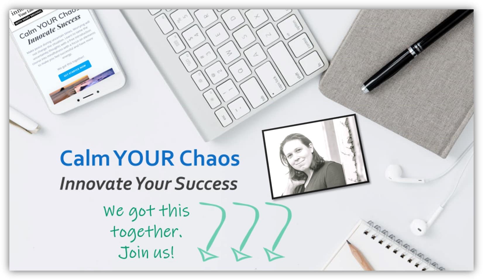 Calm Your Chaos - Join Us Banner