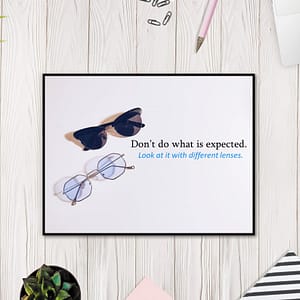 Positive Power Quote: Don't Do What Is Expected