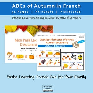 ABCs of Autumn in French