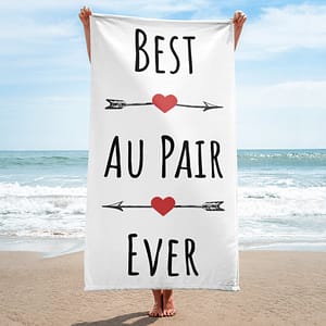 Best Au Pair Ever Towel