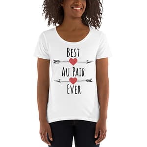 Best Au Pair Ever Ladies' Scoopneck T-Shirt