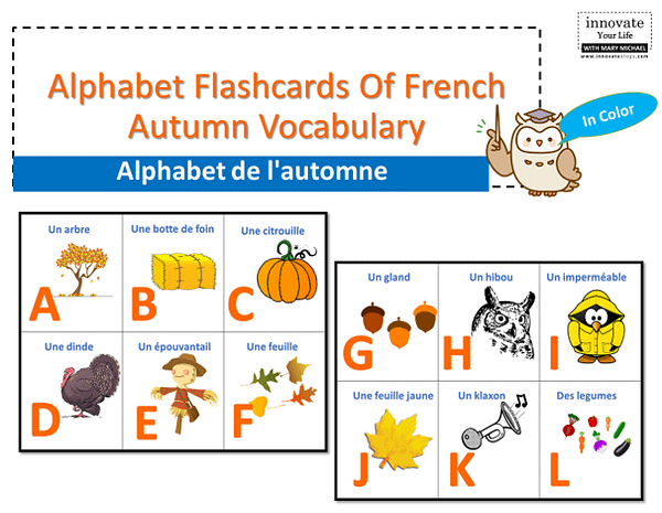 ABCs of Autumn in French - Image 6